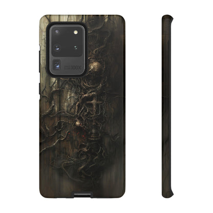 Creeping Dread Phone Case - Giger-Inspired Art for iPhone, Samsung Galaxy, and Google Pixel Devices