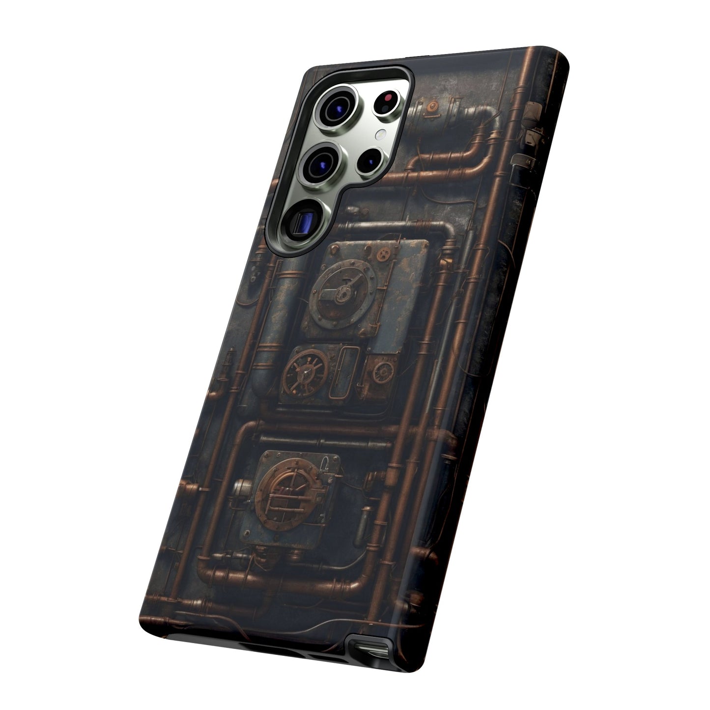 Diesel Punk Phone Case – Industrial Retro-Futuristic Design for iPhone, Samsung Galaxy, and Google Pixel Devices