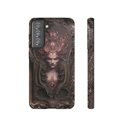 Dark Lilith Phone Case – Horned Hell Horror Design for iPhone, Samsung Galaxy, and Google Pixel Devices