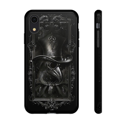 Gothic Plague Doctor Phone Case - Mysterious and Dark Design for iPhone, Samsung Galaxy, and Google Pixel Devices