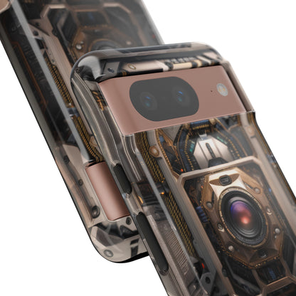 Cyberpunk Phone Case – Futuristic Tech Design for iPhone, Samsung Galaxy, and Google Pixel Devices