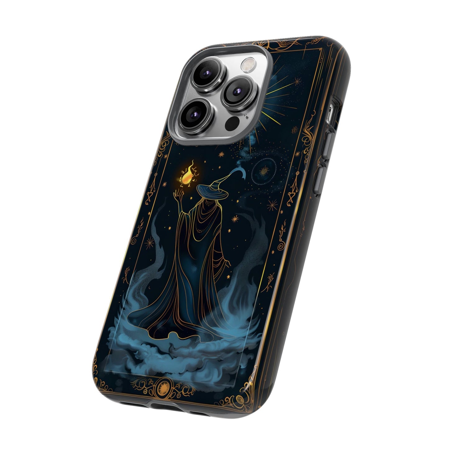 Enchanted Wizard Spellcaster Galaxy Phone Case - Mystical Wizardry Art For iPhone, Samsung Galaxy, and Google Pixel Devices