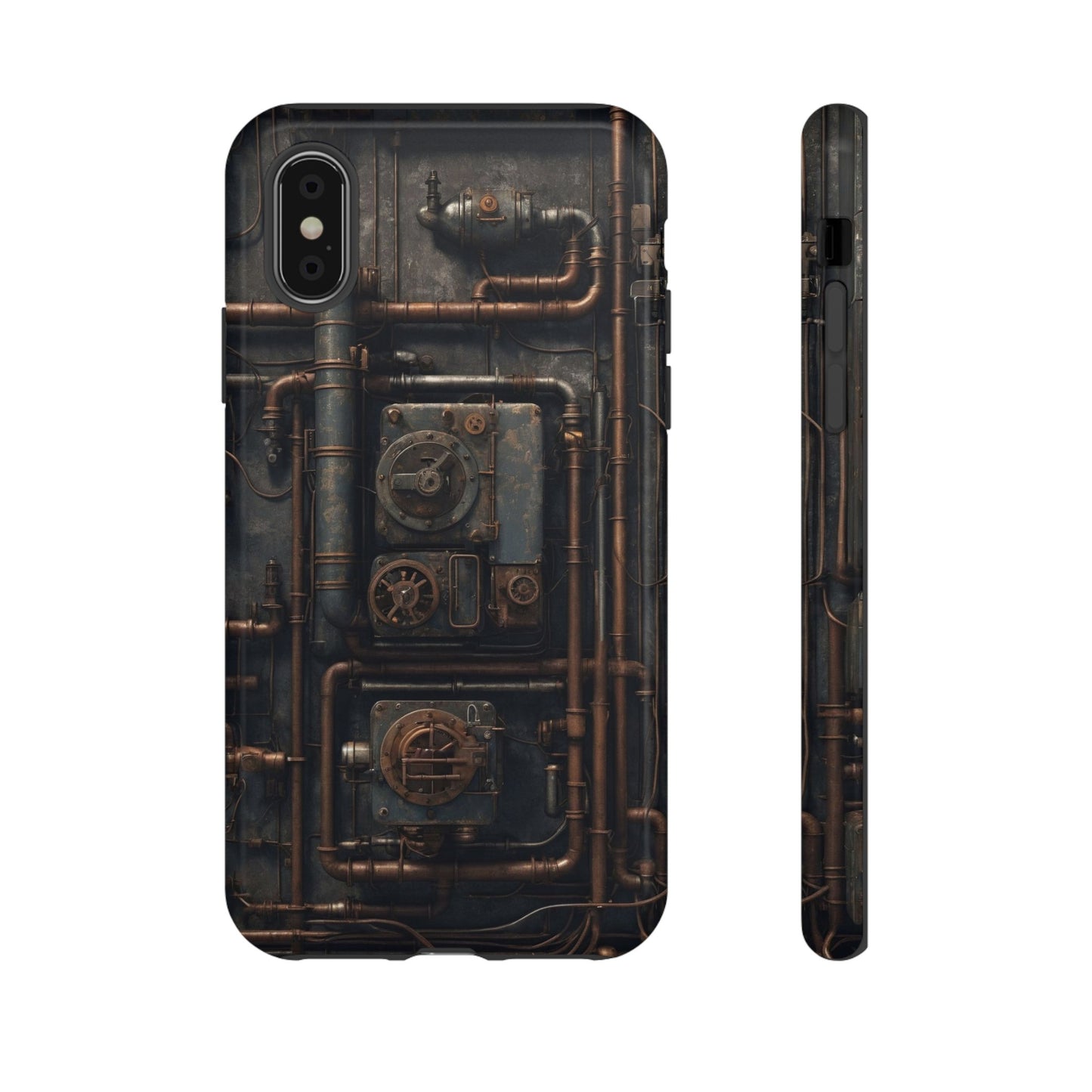 Diesel Punk Phone Case – Industrial Retro-Futuristic Design for iPhone, Samsung Galaxy, and Google Pixel Devices