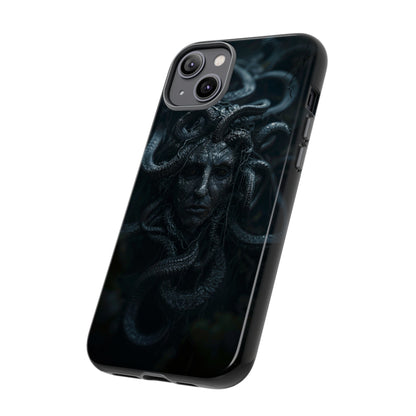 Medusa's Gaze Phone Case - Dark Mythological Design for iPhone and Samsung Galaxy Devices