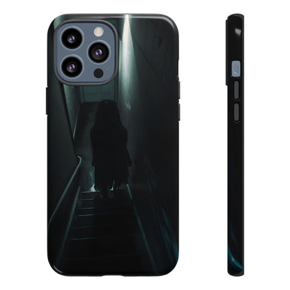 Creepy Ghost Girl Phone Case – Horror Possessed Design for iPhone, Samsung Galaxy, and Google Pixel Devices