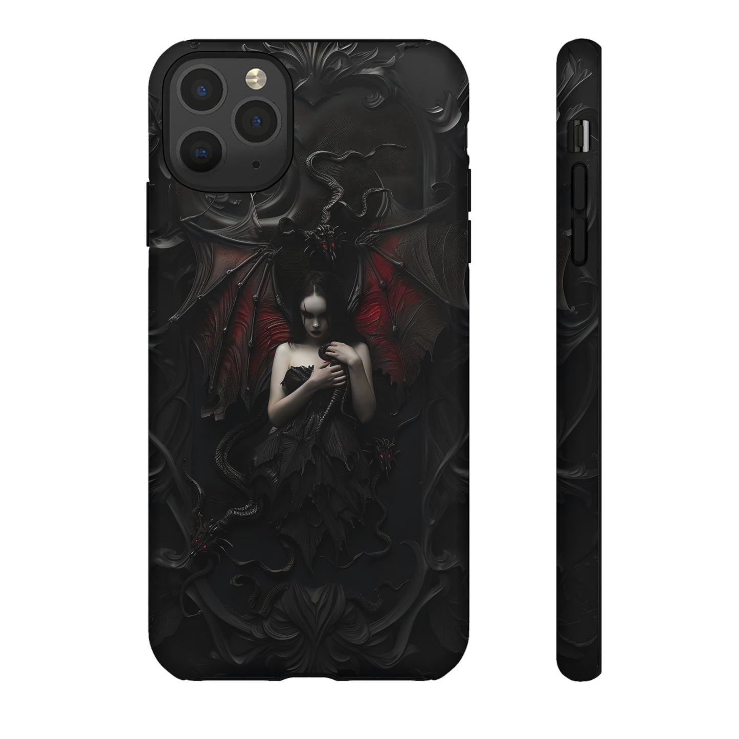 Succubus Phone Case - Dark Fantasy Gothic Design for iPhone, Samsung Galaxy, and Google Pixel Devices