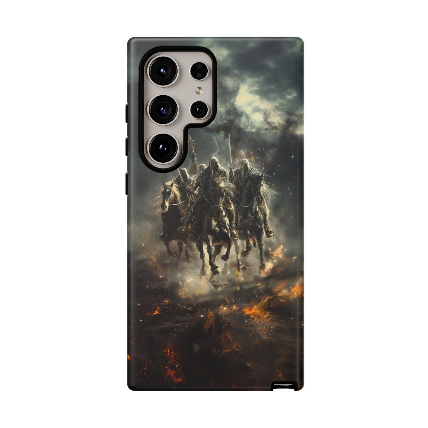 Four Horsemen of the Apocalypse Phone Case – Armageddon Design for iPhone, Samsung Galaxy, and Google Pixel Devices