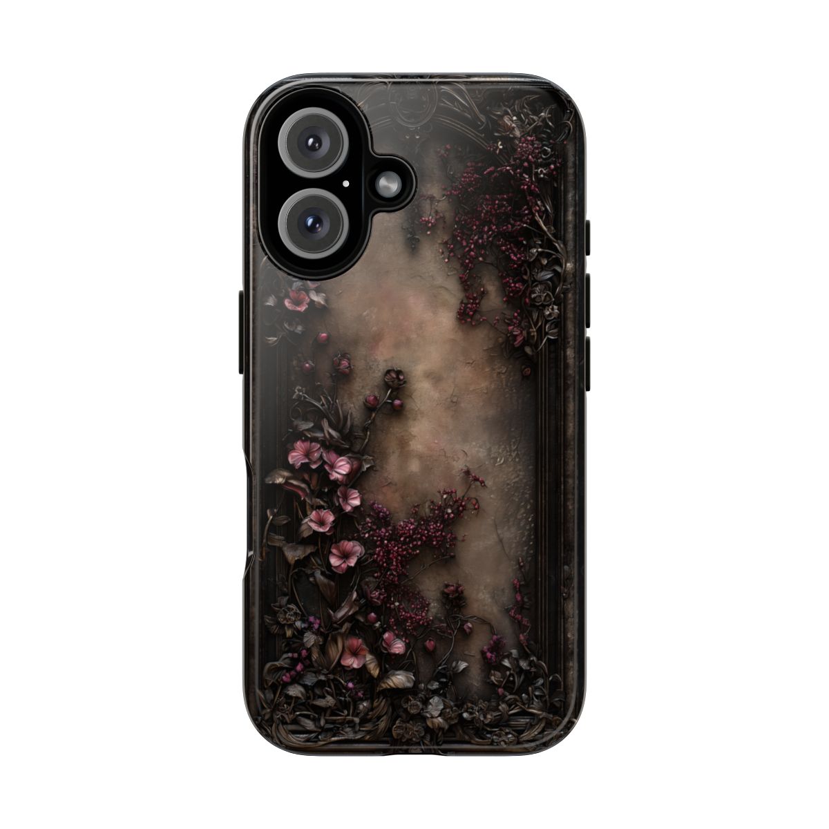 Gothic Floral Elegance Phone Case