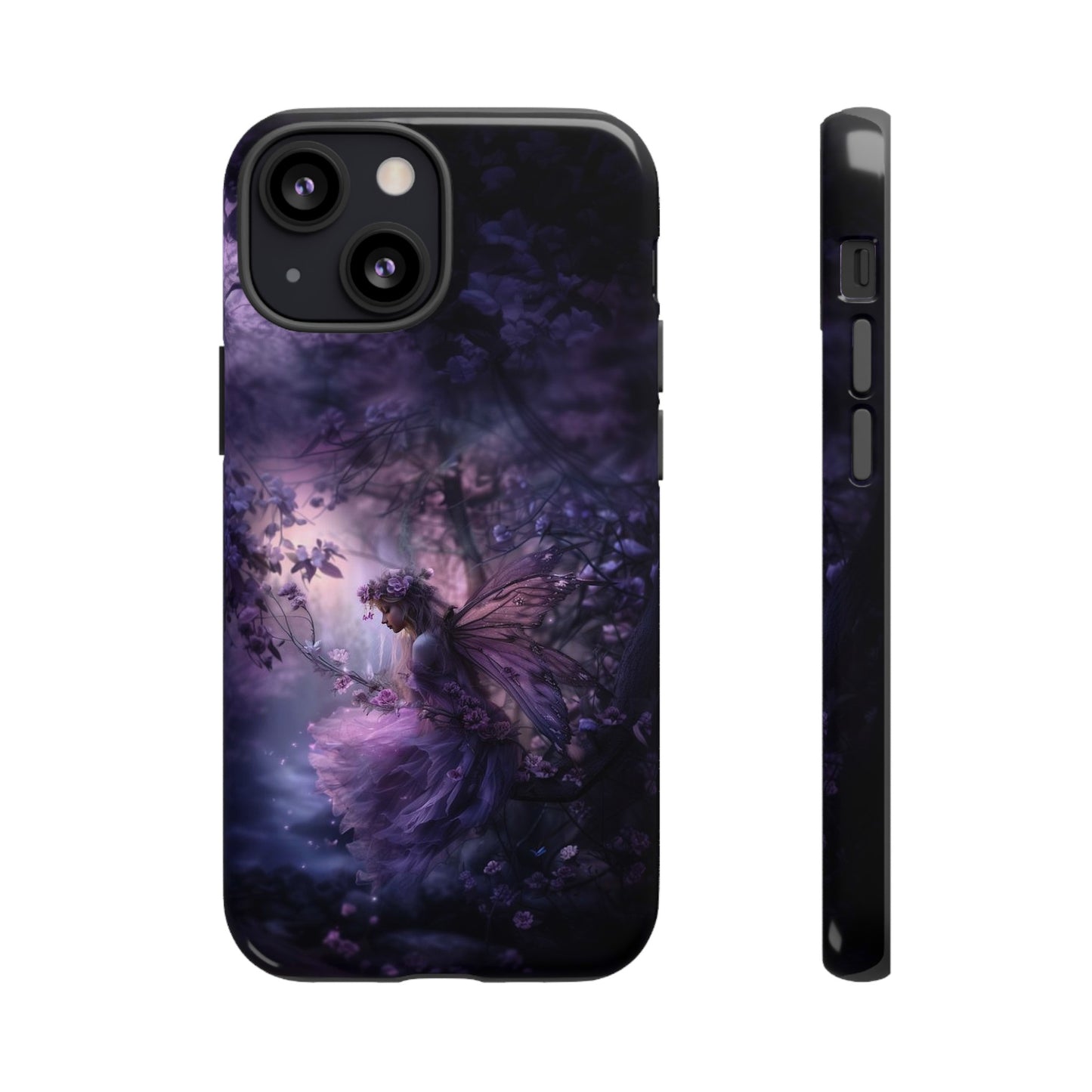 Fairy in the Moonlight Phone Case - Magical Night Scene for iPhone, Samsung Galaxy, Google Pixel Devices - Enchanted Fantasy Art