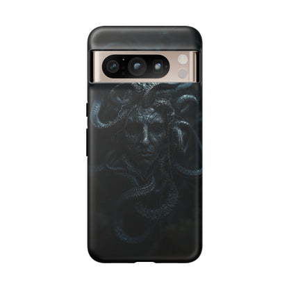 Medusa's Gaze Phone Case - Dark Mythological Design for iPhone and Samsung Galaxy Devices