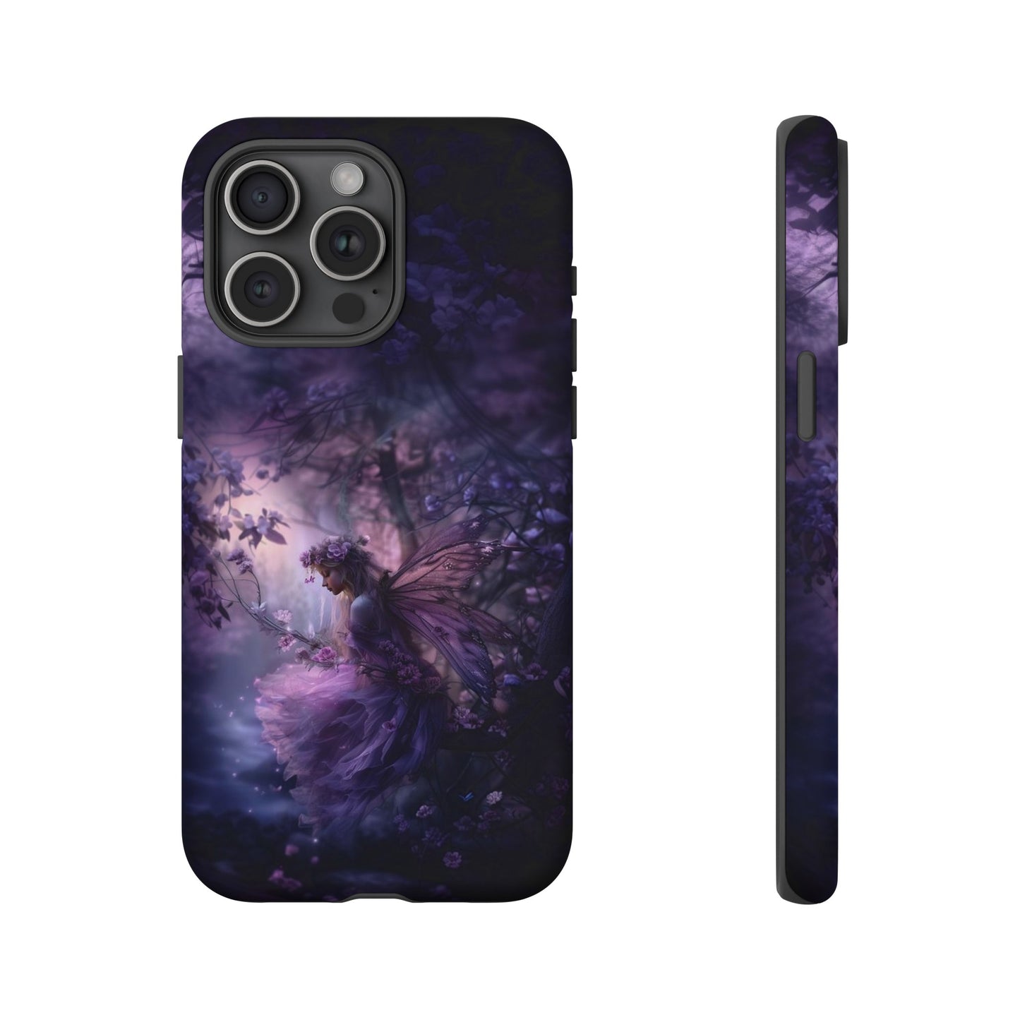 Fairy in the Moonlight Phone Case - Magical Night Scene for iPhone, Samsung Galaxy, Google Pixel Devices - Enchanted Fantasy Art