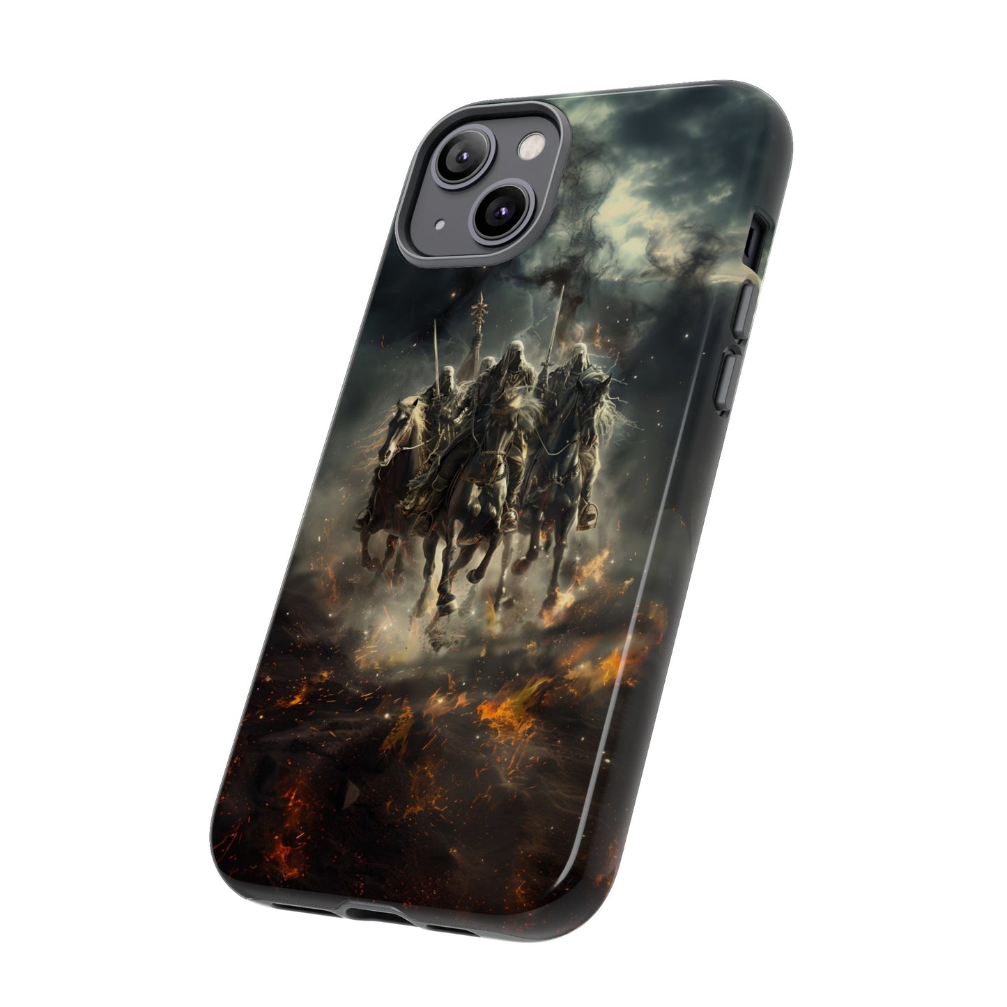 Four Horsemen of the Apocalypse Phone Case – Armageddon Design for iPhone, Samsung Galaxy, and Google Pixel Devices