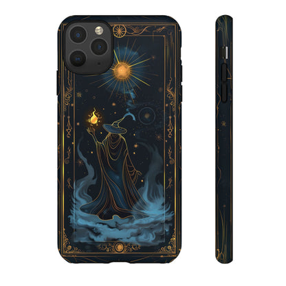 Enchanted Wizard Spellcaster Galaxy Phone Case - Mystical Wizardry Art For iPhone, Samsung Galaxy, and Google Pixel Devices