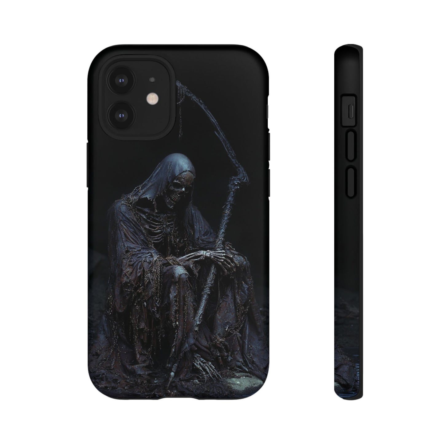 Dark Reaper Phone Case - Gothic Grim Reaper Art for iPhone, Samsung Galaxy, and Google Pixel Devices