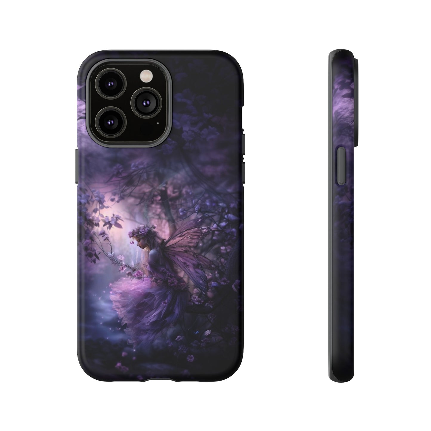 Fairy in the Moonlight Phone Case - Magical Night Scene for iPhone, Samsung Galaxy, Google Pixel Devices - Enchanted Fantasy Art