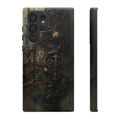 Creeping Dread Phone Case - Giger-Inspired Art for iPhone, Samsung Galaxy, and Google Pixel Devices