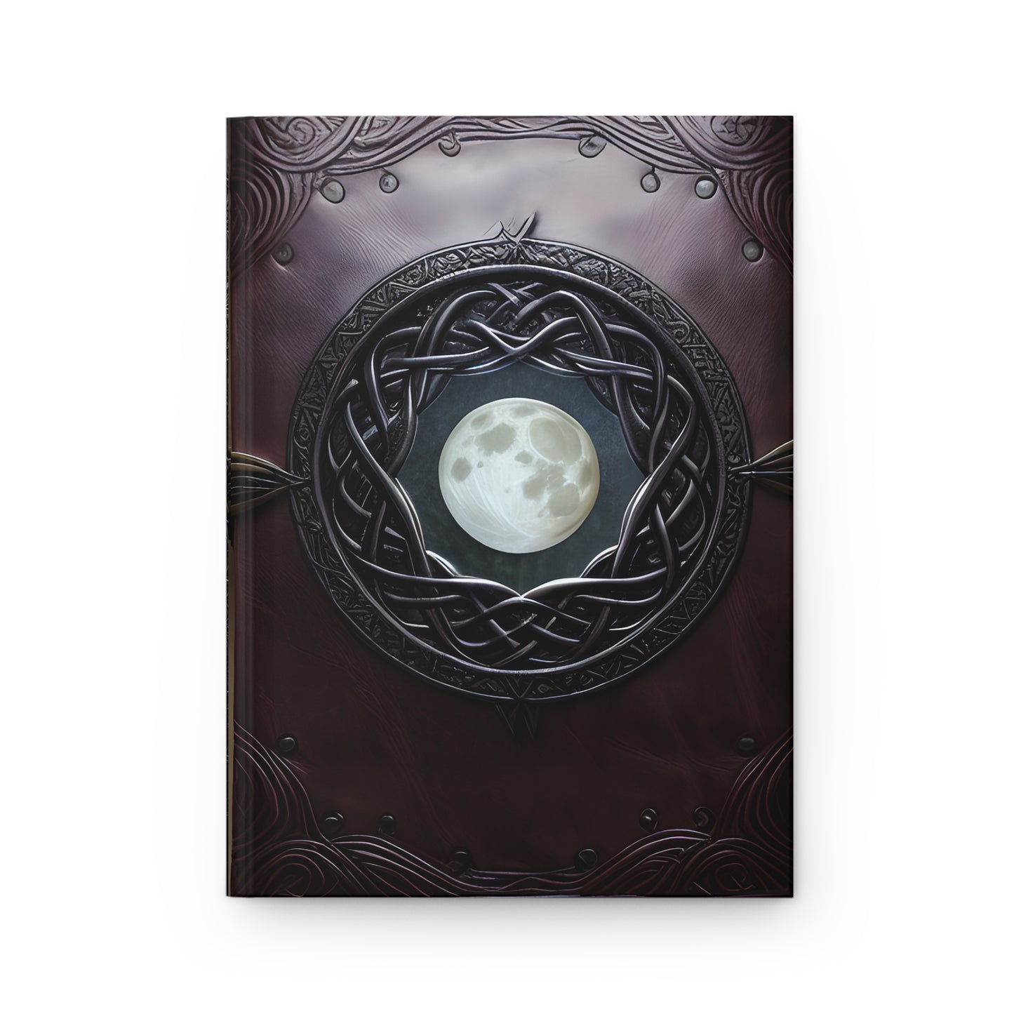 Book of the Full Moon Hardcover Notebook – Mystical Journal for Witchcraft and Occult Magic