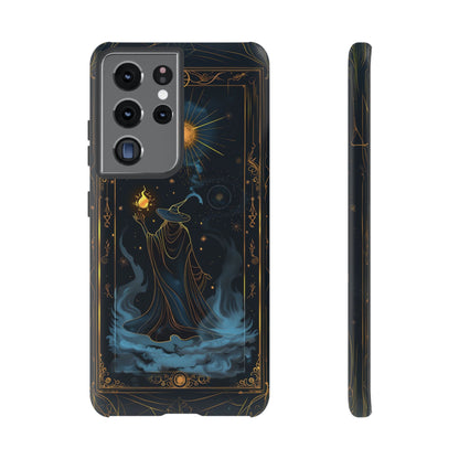 Enchanted Wizard Spellcaster Galaxy Phone Case - Mystical Wizardry Art For iPhone, Samsung Galaxy, and Google Pixel Devices