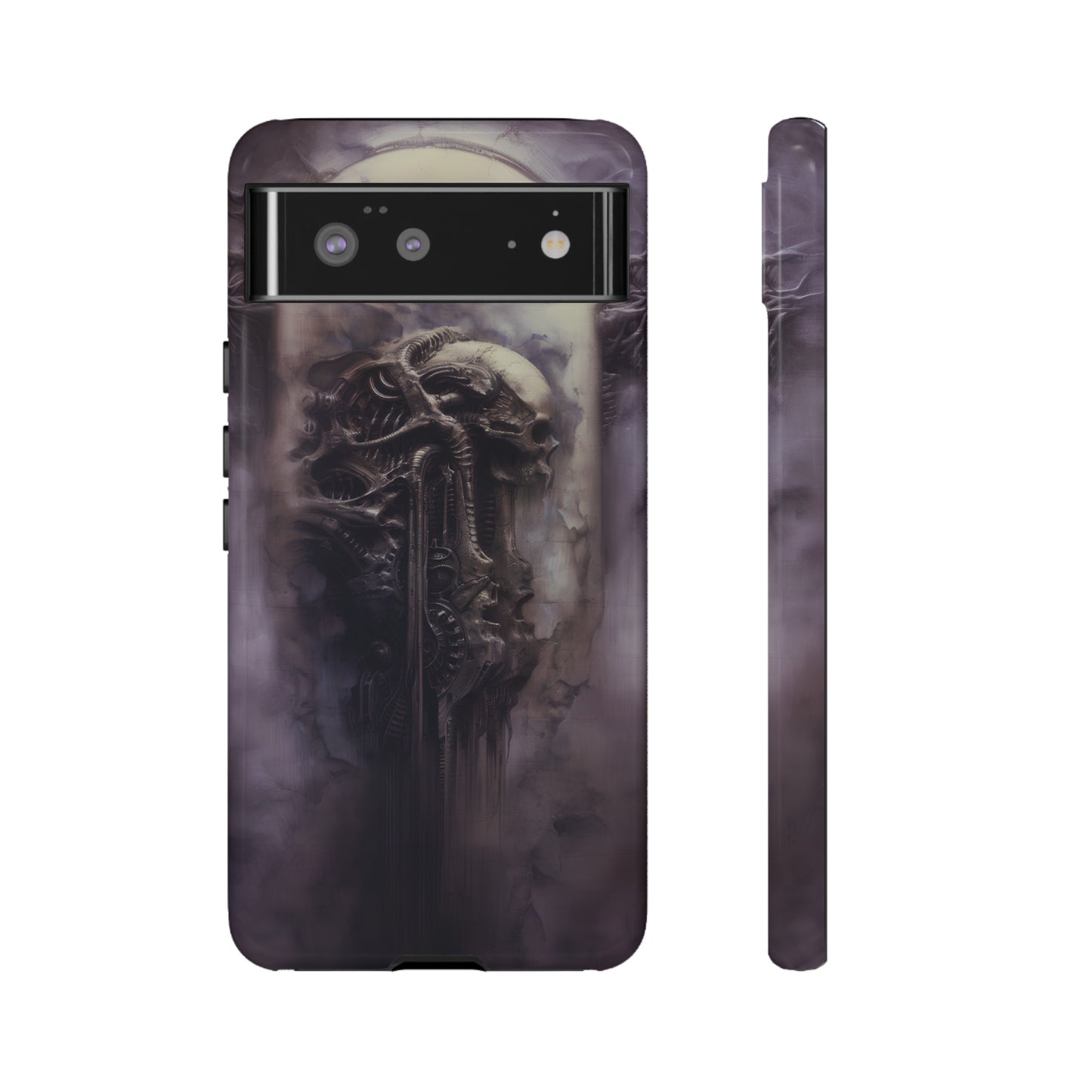 Dark Android Dream Phone Case – Futuristic Alien Horror Design for iPhone, Samsung Galaxy, and Google Pixel Devices