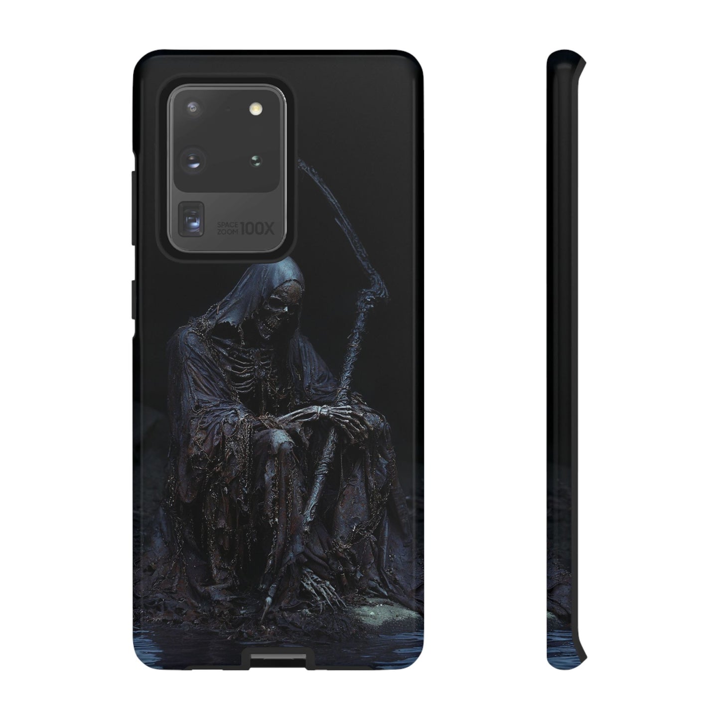 Dark Reaper Phone Case - Gothic Grim Reaper Art for iPhone, Samsung Galaxy, and Google Pixel Devices