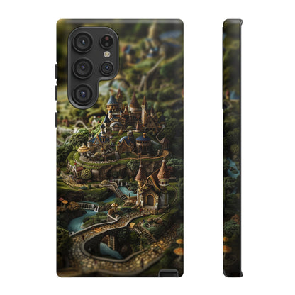 Fairy Kingdom Phone Case - Enchanted Castle Artwork for iPhone, Samsung Galaxy, and Google Pixel Devices