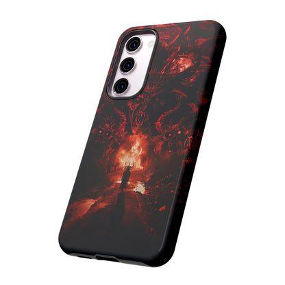 The Road to Hell Phone Case – Gothic Demon and Devil Design for iPhone, Samsung Galaxy, and Google Pixel Devices