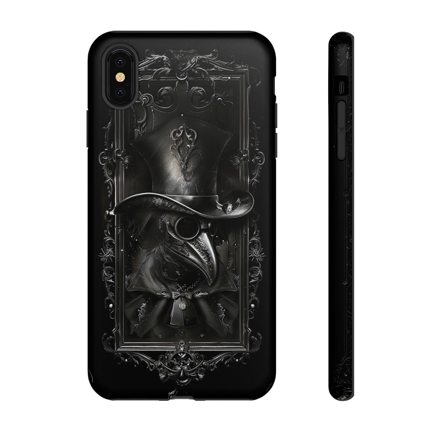 Gothic Plague Doctor Phone Case - Mysterious and Dark Design for iPhone, Samsung Galaxy, and Google Pixel Devices