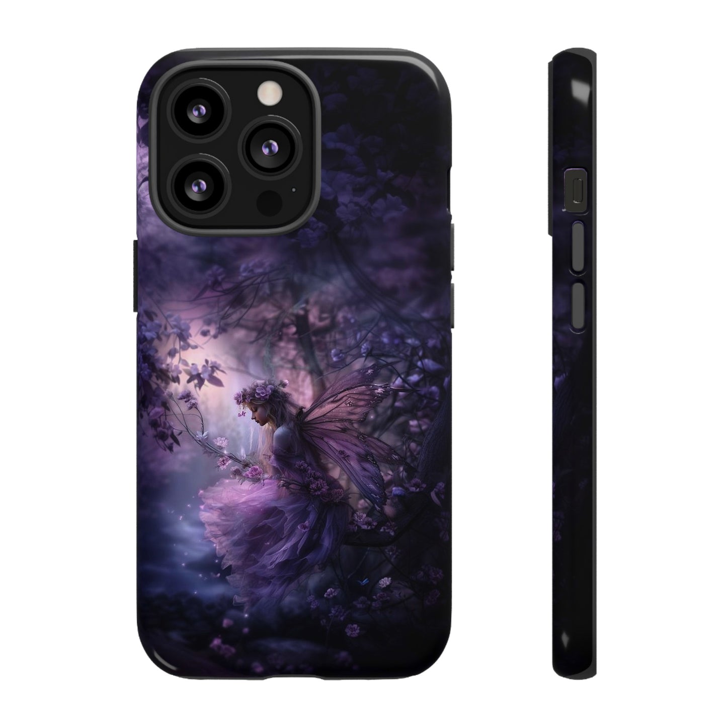 Fairy in the Moonlight Phone Case - Magical Night Scene for iPhone, Samsung Galaxy, Google Pixel Devices - Enchanted Fantasy Art