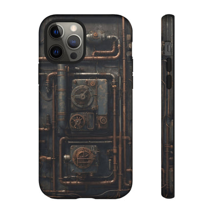 Diesel Punk Phone Case – Industrial Retro-Futuristic Design for iPhone, Samsung Galaxy, and Google Pixel Devices