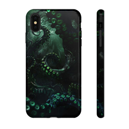 Tentacles from the Deep Tough Phone Case – Lovecraftian Horror Design for iPhone, Samsung Galaxy, and Google Pixel Devices