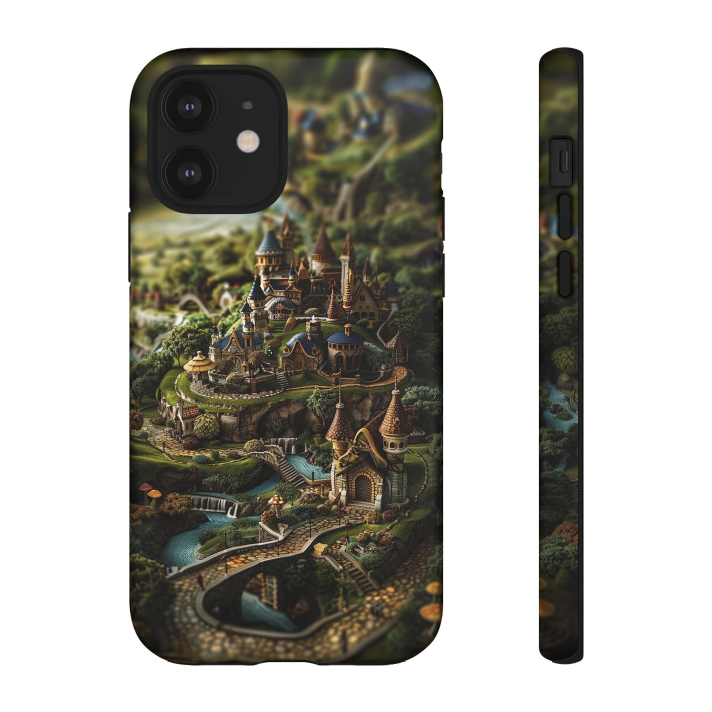 Fairy Kingdom Phone Case - Enchanted Castle Artwork for iPhone, Samsung Galaxy, and Google Pixel Devices