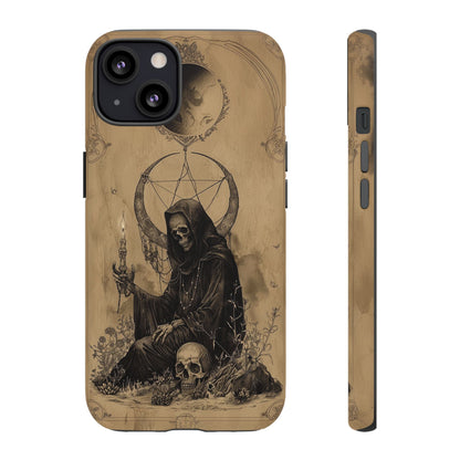 Gothic Reaper Phone Case - Dark Aesthetic Art for iPhone, Samsung, Google Pixel