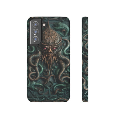 Nameless Dread Tough Phone Case – Lovecraftian Tentacle Horror Design for iPhone, Samsung Galaxy, and Google Pixel Devices