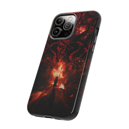 The Road to Hell Phone Case – Gothic Demon and Devil Design for iPhone, Samsung Galaxy, and Google Pixel Devices