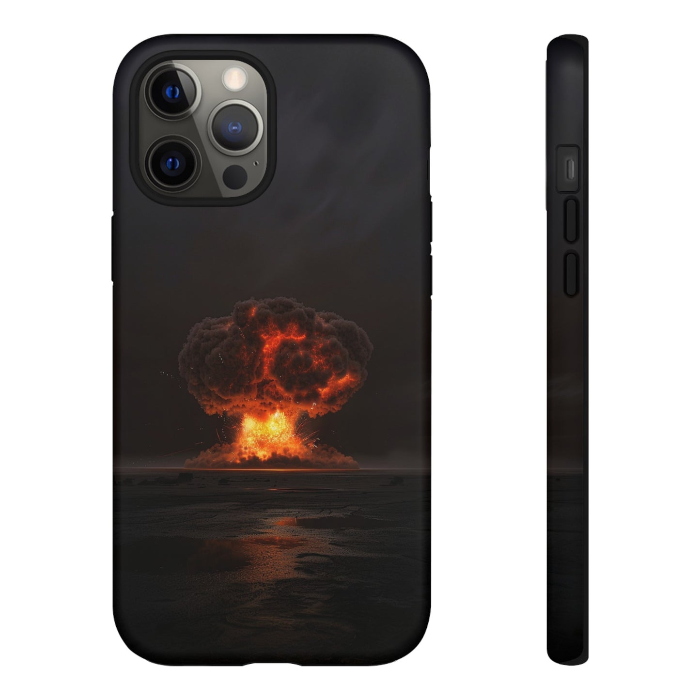 Atomic Explosion Phone Case - Dramatic Mushroom Cloud Design for iPhone and Samsung Galaxy Devices