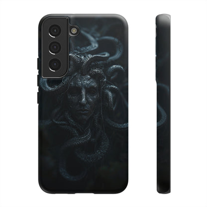 Medusa's Gaze Phone Case - Dark Mythological Design for iPhone and Samsung Galaxy Devices