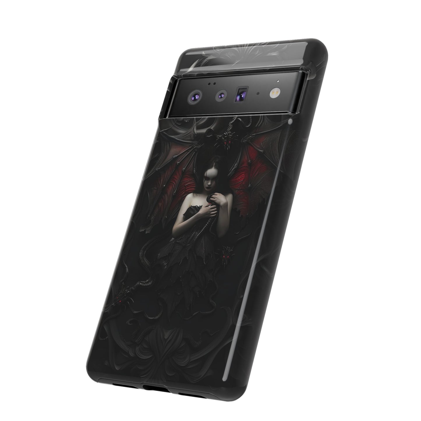 Succubus Phone Case - Dark Fantasy Gothic Design for iPhone, Samsung Galaxy, and Google Pixel Devices