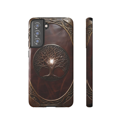 Tree of Life Tough Phone Case – Fantasy Art Design for iPhone, Samsung Galaxy, and Google Pixel Devices