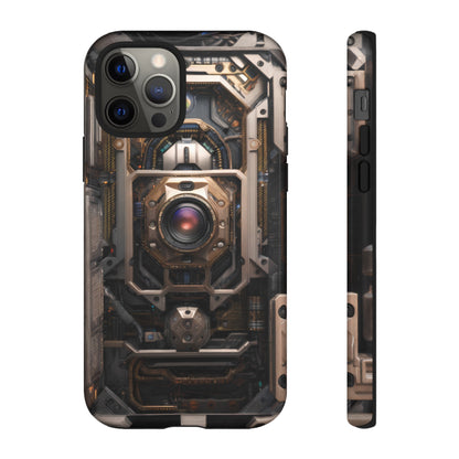 Cyberpunk Phone Case – Futuristic Tech Design for iPhone, Samsung Galaxy, and Google Pixel Devices