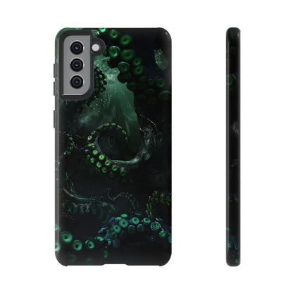 Tentacles from the Deep Tough Phone Case – Lovecraftian Horror Design for iPhone, Samsung Galaxy, and Google Pixel Devices