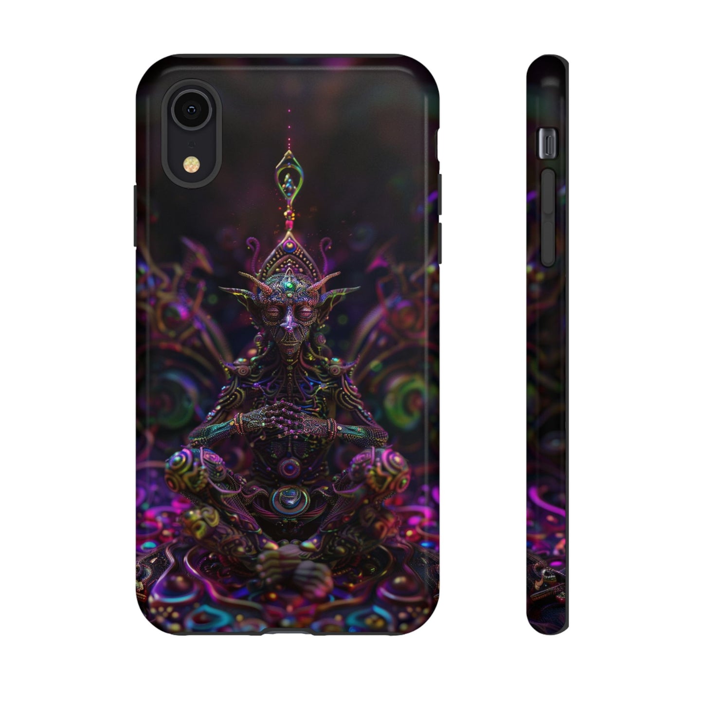 Mystical Machine Elf Phone Case - Psychedelic Vibes for iPhone, Samsung, Google Pixel