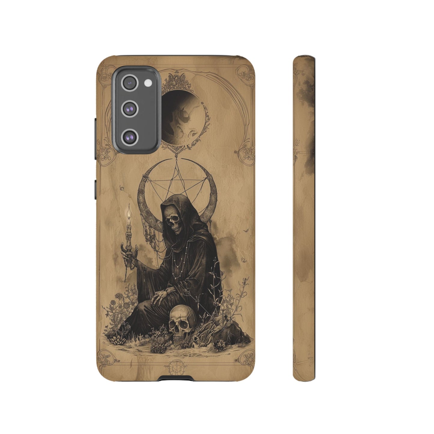 Gothic Reaper Phone Case - Dark Aesthetic Art for iPhone, Samsung, Google Pixel