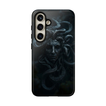 Medusa's Gaze Phone Case - Dark Mythological Design for iPhone and Samsung Galaxy Devices