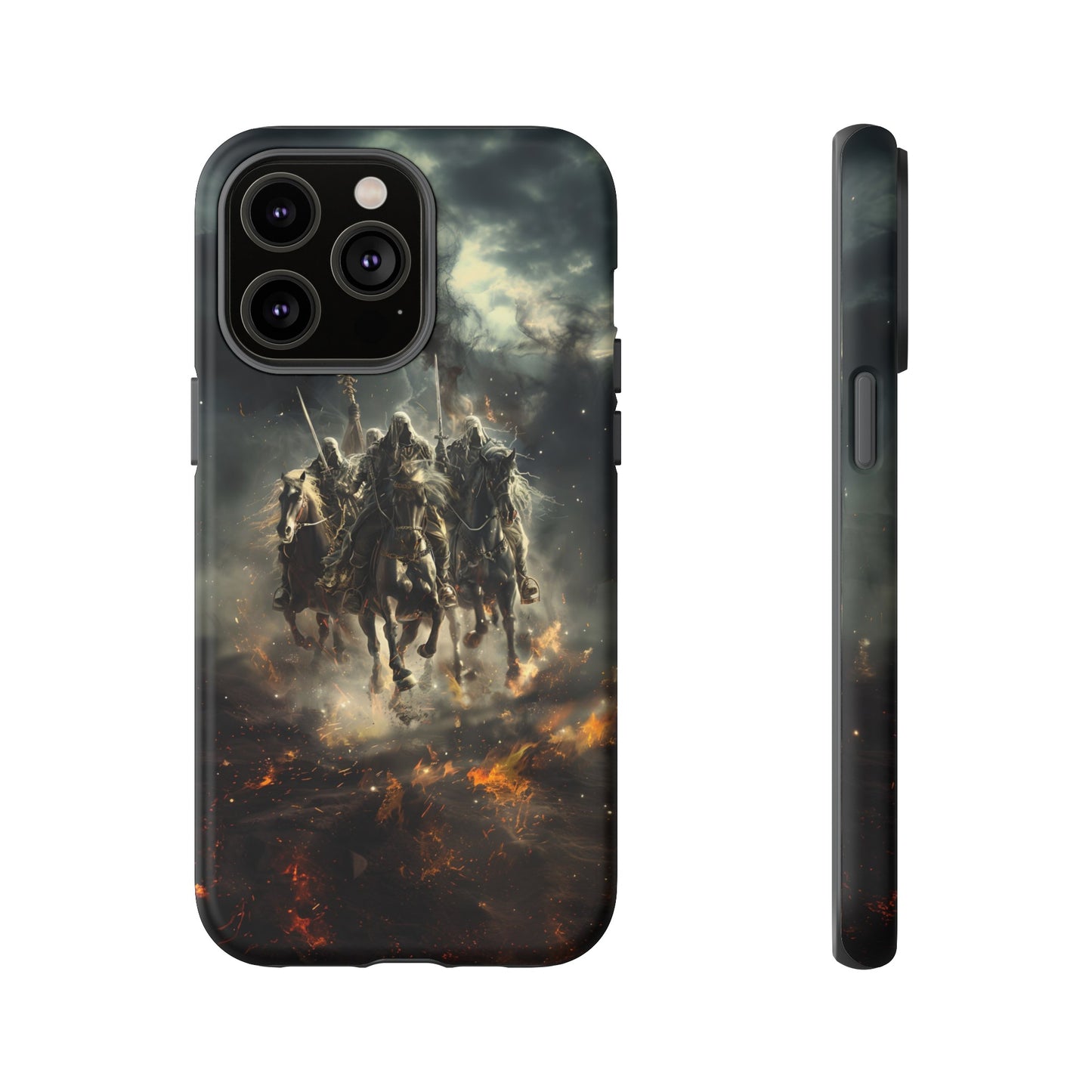 Four Horsemen of the Apocalypse Phone Case – Armageddon Design for iPhone, Samsung Galaxy, and Google Pixel Devices