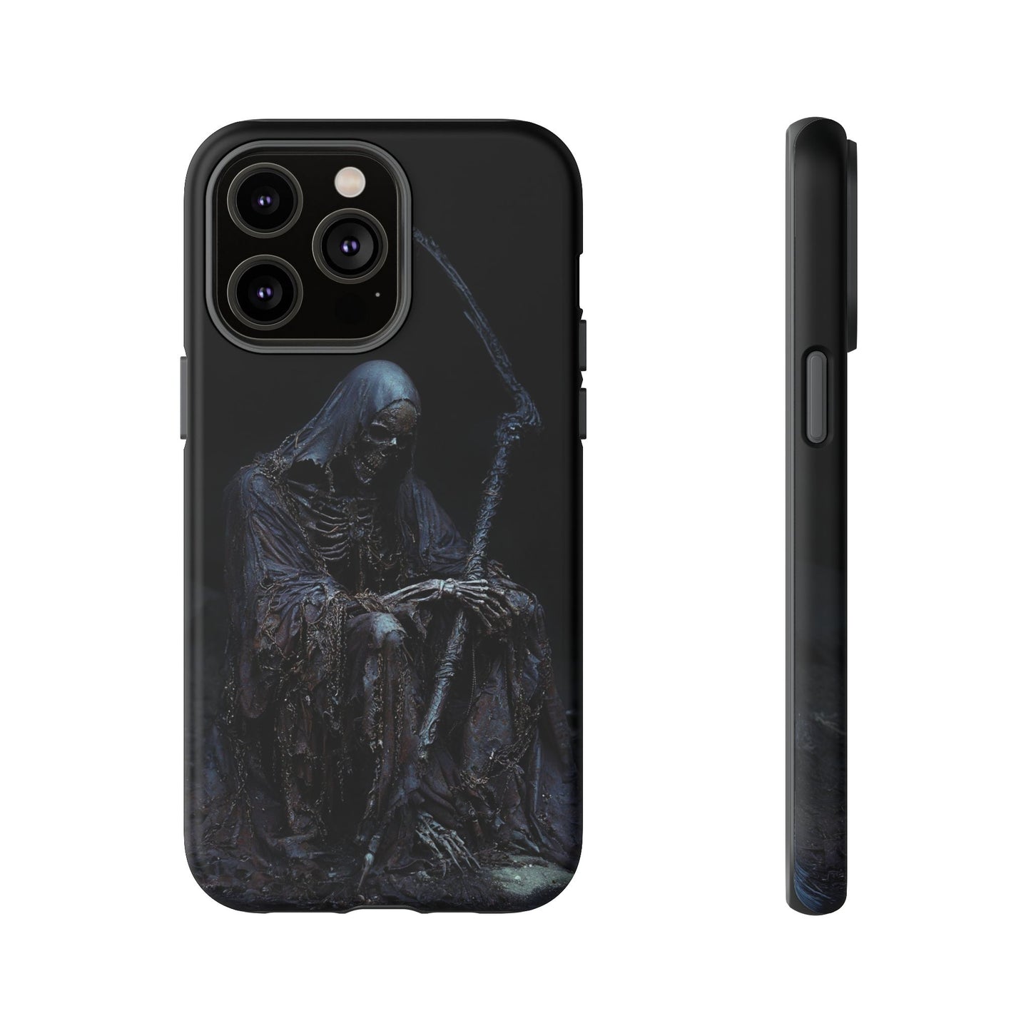 Dark Reaper Phone Case - Gothic Grim Reaper Art for iPhone, Samsung Galaxy, and Google Pixel Devices