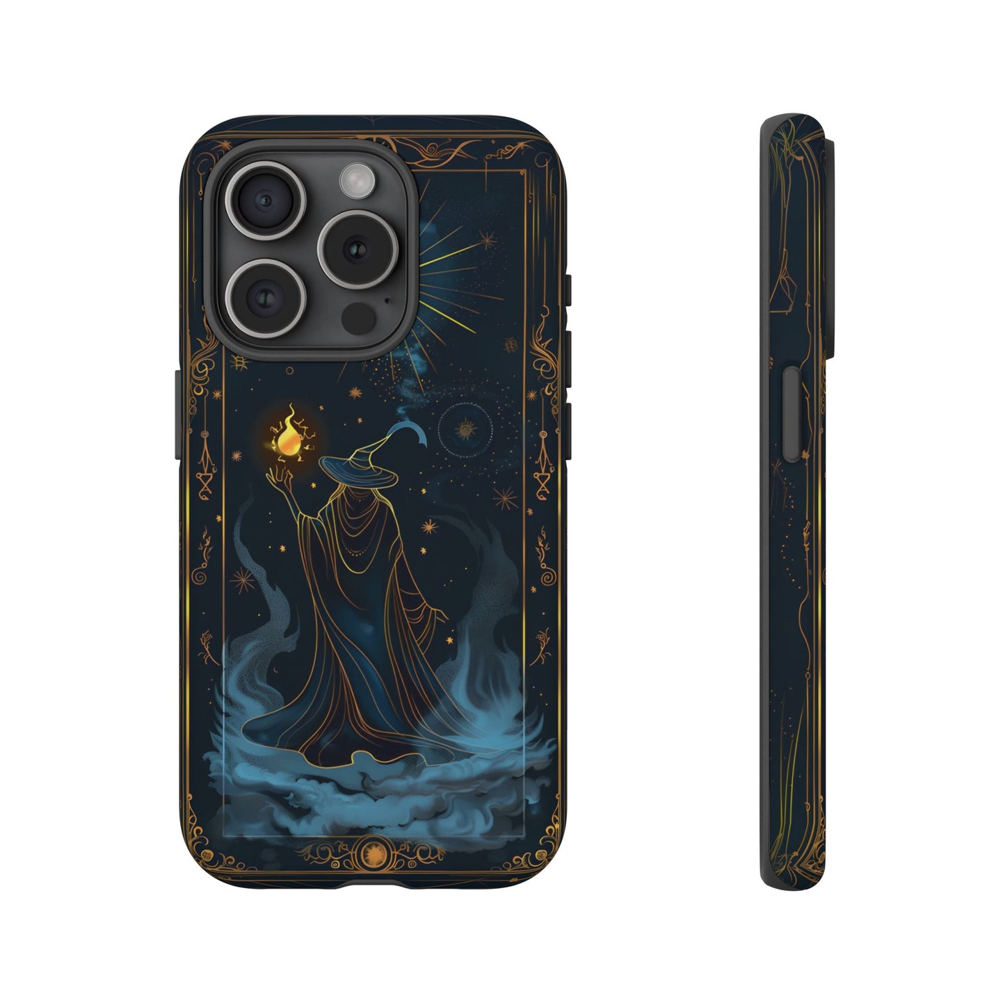 Enchanted Wizard Spellcaster Galaxy Phone Case - Mystical Wizardry Art For iPhone, Samsung Galaxy, and Google Pixel Devices