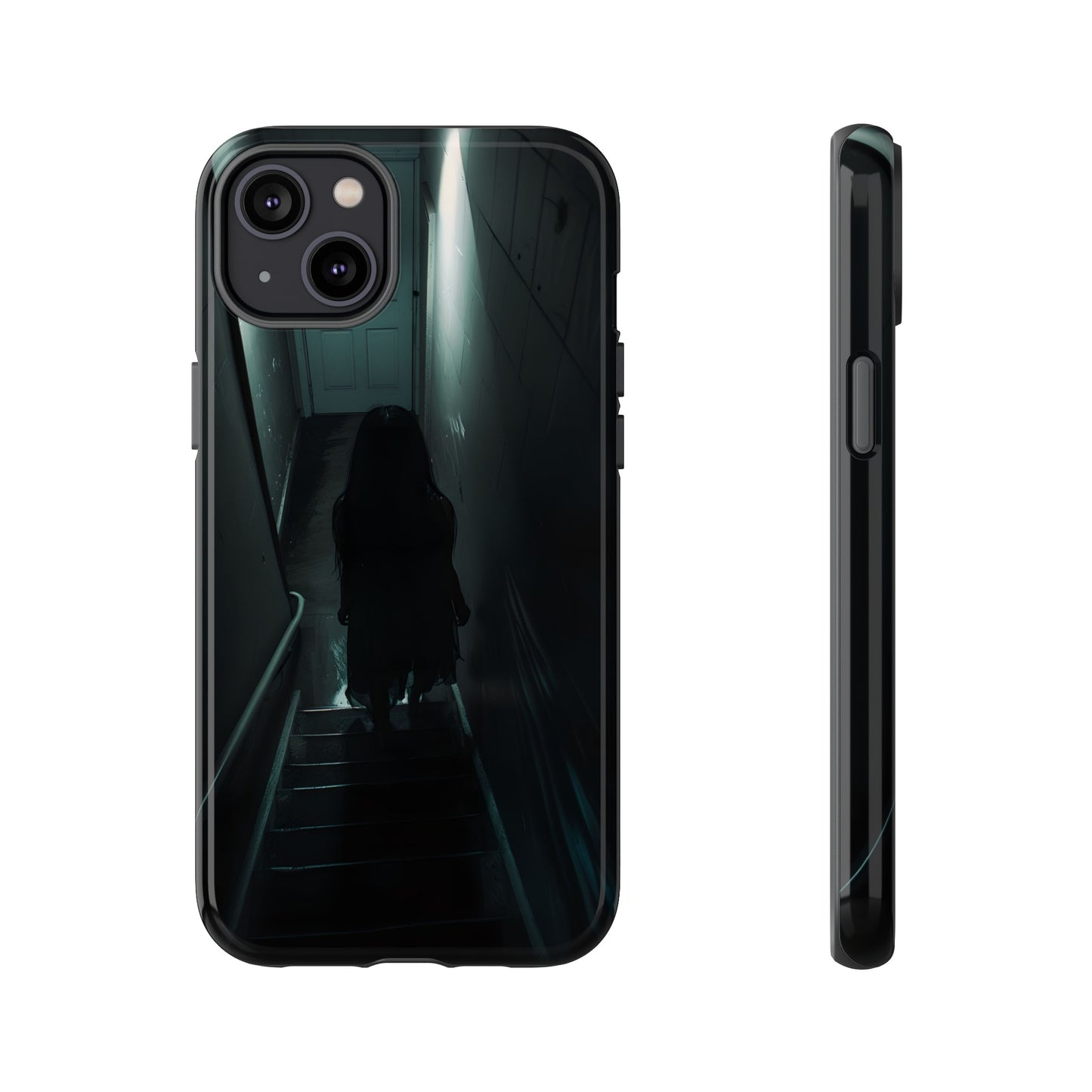 Creepy Ghost Girl Phone Case – Horror Possessed Design for iPhone, Samsung Galaxy, and Google Pixel Devices