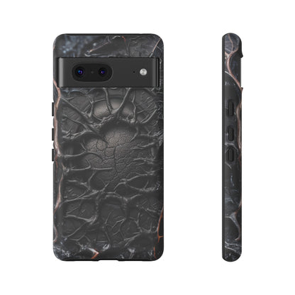 Black Veins Tough Phone Case – Lovecraftian Horror Design for iPhone, Samsung Galaxy, and Google Pixel Devices