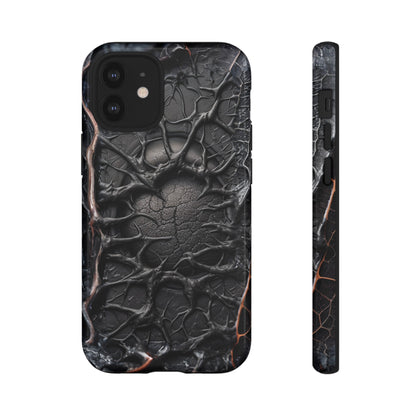 Black Veins Tough Phone Case – Lovecraftian Horror Design for iPhone, Samsung Galaxy, and Google Pixel Devices