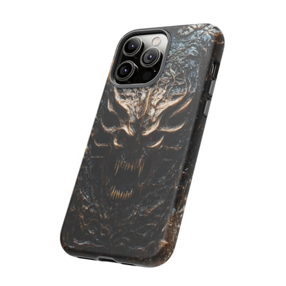 Demonic Beast Phone Case – Devil Monster Horror Design for iPhone, Samsung Galaxy, and Google Pixel Devices